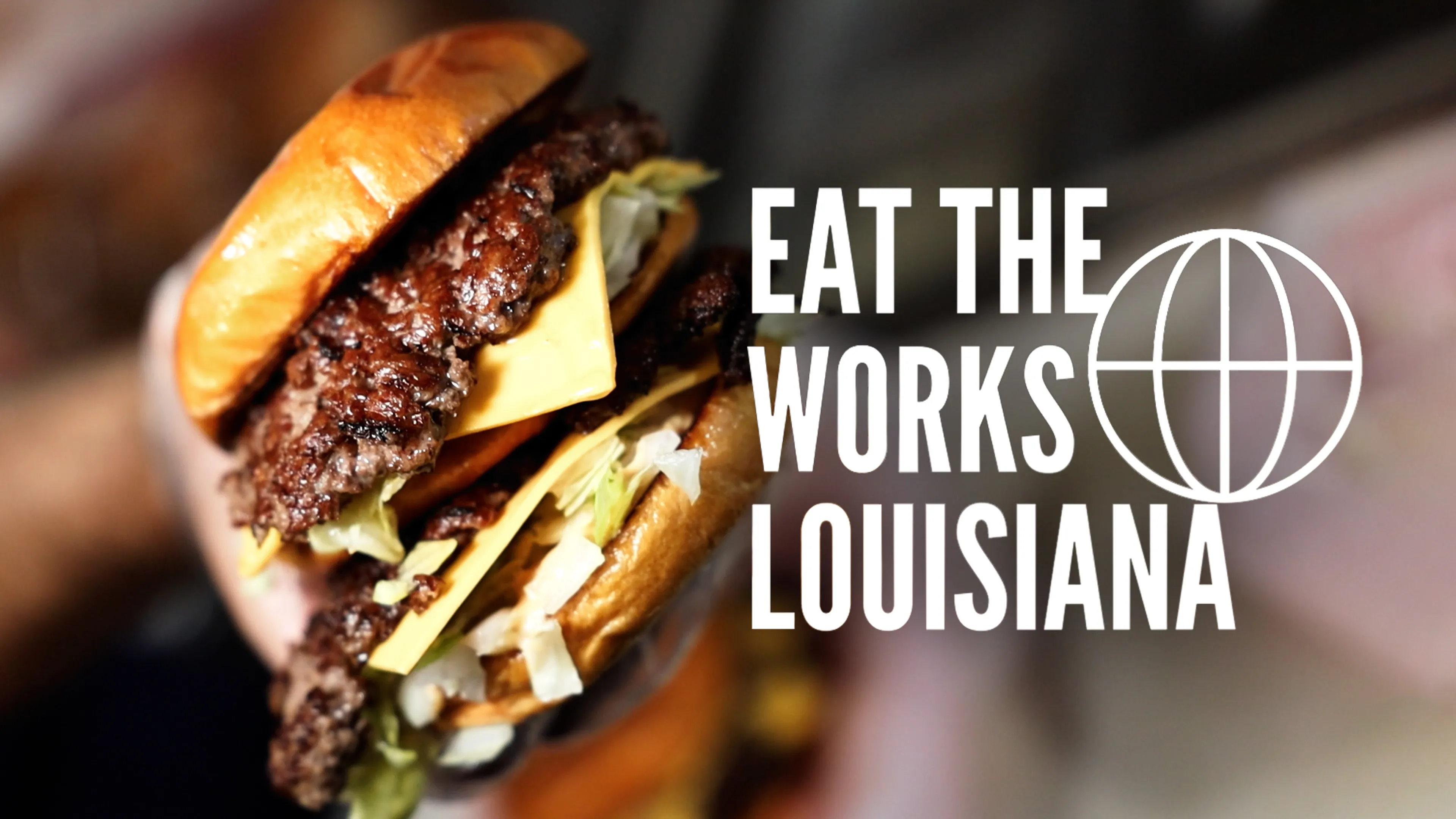 Eat the Works Louisiana poster